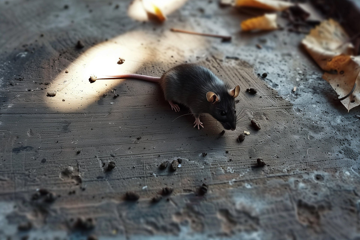 Wie sieht Rattenkot aus – Rattenkot Bilder mit Größenvergleich zu Mäusekot