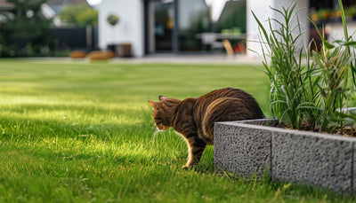 Katzen im Garten und Terrasse abwehren mit IREPELL